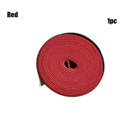 1/2/3pcs Hot Sale Sports Safety accessories Fishing Rod Tapes Outdoor sport Equipment Sweat Absorbed Wrap Overgrip Wraps Dry Tennis Racket Racquet Vibration Sweatband RED 1PC