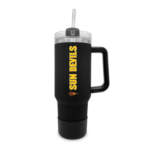 Arizona State Sun Devils 40oz. Stainless Tumbler with Handle & Removable Straw