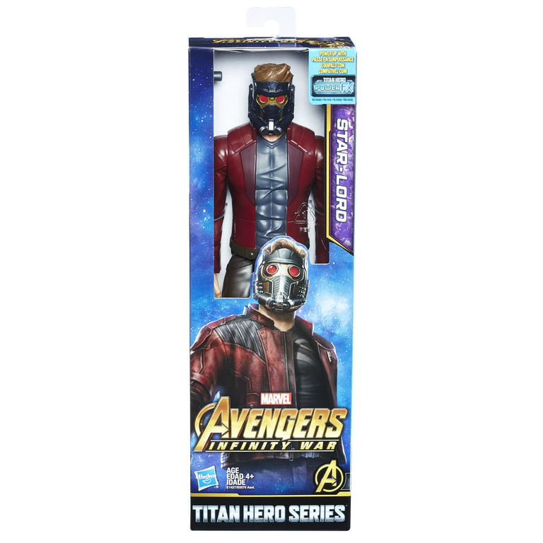 Star-Lord 12 Inch Action Figure Marvel Avengers Power FX Titan Hero Series