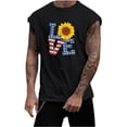 thumbnail image 2 of LSLJS Mens Tank Top Men Casual Fashion Printing Pullover Round Neck Sports Tank Tops Vest, 2 of 5