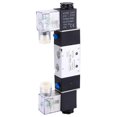 thumbnail image 2 of 4V220-08 1/4" Inlet Outlet 1/8" Exhaust Pneumatic Solenoid Air Valve 2 Position 5 Way(AC220V), 2 of 3