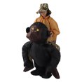 thumbnail image 3 of Disfraces Para Montar En Adultos, Disfraces Inflables Reutilizables Chimpancé Agradable Para La Piel Poliéster 190T Estable Impermeable Para Exteriores Para Adultos 150-190 Cm, 3 of 8