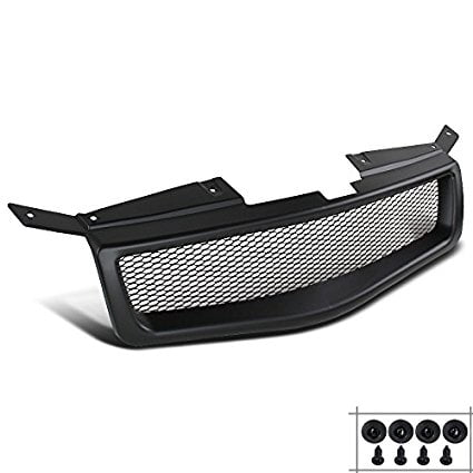 For Nissan Maxima 1PC Black ABS Front Bumper Upper Mesh Hood Grille