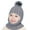 Gray, variant on eileial Kids Ski Mask Balaclava for Boys Girls, Fleece Winter Face Mask Hat for Kids Toddler, Warm Balaclava Hood Neck Scarf(Pink,One Size)