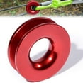 thumbnail image 3 of Recovery Ring Traction Winch Snatch Recovery Ring Aluminium Alloy Snatch Ring or w/41 000lbs Winch Rope 3.8” Compact Recovery Snatch Ring for Soft Shackle SUV ATV UTV Truck Sailing, 3 of 10