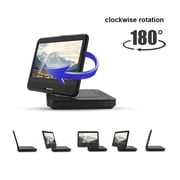 Foldable Rotating Protable HD Blu-Ray DVD Player Mobile Multimedia Digital TV with 10-inch Screen ,Easy to Use