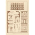 thumbnail image 2 of Buhlmann, J. 17x24 Gold Ornate Wood Framed with Double Matting Museum Art Print Titled - Palazzo Giraud at Rome, 2 of 4