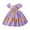 Purple, variant on Odeerbi 1-6Y Toddler Girls Cute Dresses Bubble Sleeve Party Dresses Princess Birthday Skirt Little Bowknot Flower Dress Adorable Pageant Dress Baby Clothes Blue