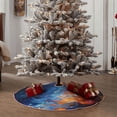 thumbnail image 4 of Sikiie Galactic Dog Swirls Art Christmas Tree Skirt, Christmas Tree Decorations, Christmas Decor, Tree Mat Decoration(30-48IN)-36", 4 of 6