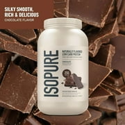 Isopure Low Carb 100% Pure Whey Isolate Protein Powder, Lactose Free, Gluten Free, With Vitamins, Chocolate, 25g Protein Per Serving, 3 Lbs, 42 Servings (Packaging May Vary)