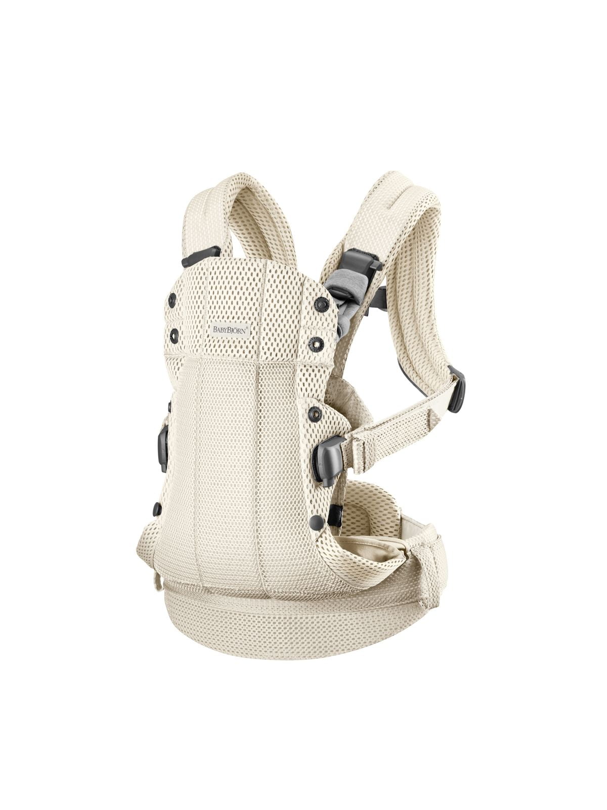BabyBjorn Harmony 3D Mesh Baby Carrier for Infant, 3-Position, Cream, One Size