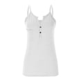 thumbnail image 5 of Mittory Womens Henley Tank Tops Button Up Shirts Workout Summer Casual Sleeveless Tunics Loose Fit Tees Blouse, 5 of 7