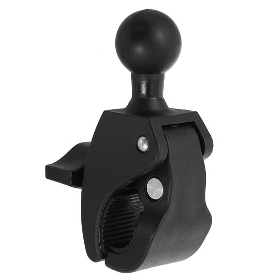 Worgeous Handlebars Balls Mount Black Plastic 1Pcs with Phone Holder