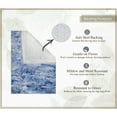 thumbnail image 5 of Essential 2-Piece Bathroom Contour and Toilet Lid Cover Set, Plush Microfiber Contour Rug and Non-Slip Toilet Lid Cover, Ultra Absorbent, Quick-Dry, Machine Washable, Blue, 5 of 9