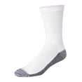 thumbnail image 5 of Hanes Men's Big and Tall X-Temp Cushioned with Arch & Vent Crew Socks, 12 Pack, 5 of 5