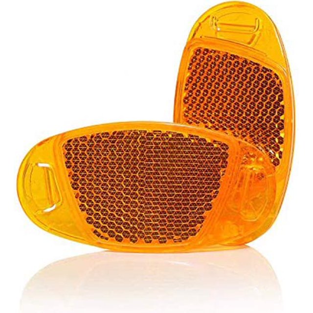 Pack de 2 Reflectores de Radios de Bicicleta Oso de Fresa Bicicleta de Montaña Bicicleta de Carretera