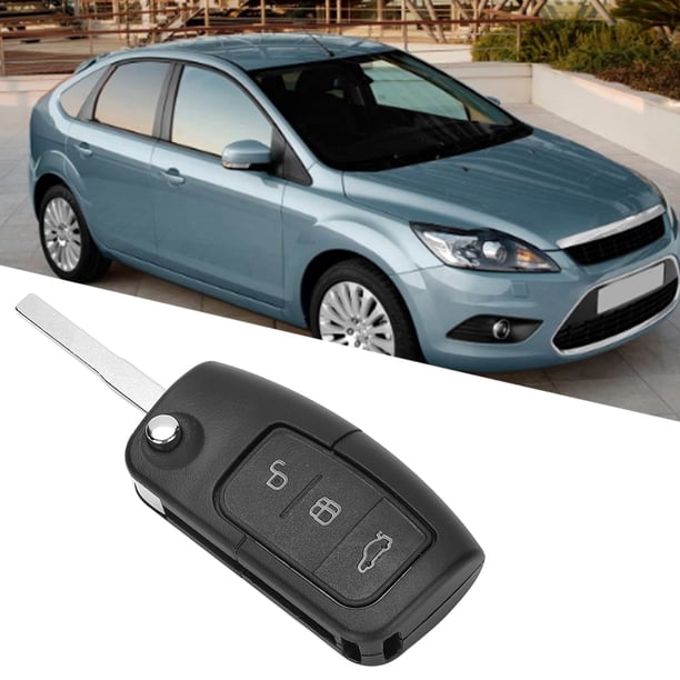 Mando A Distancia Para Coche, Negro, 3 Botones, Bloqueo, Llave De Control De 433MHz, 40 Bits