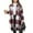 Pink#cropped plaid jacket women, variant on Moxiu Women's Flannel Plaid Long Shirts Jackets Button Down Long Sleeve Soft Flannel Shacket Loose Fit Oversized Casual Tops Coats Pink,L