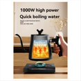thumbnail image 3 of 1000ml Fast Heating Water Pot 304 Stainless Steel Electric Water Kettle & Coffee Kettle Automatic Power Off B US Plug,1 x Heating Water Pot,White, 3 of 9