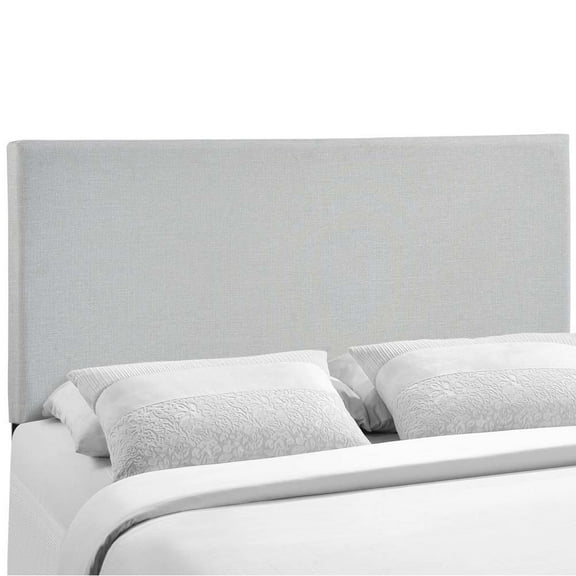 Sky Gray Region Queen Upholstered Headboard