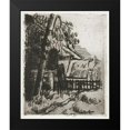 thumbnail image 2 of Cezanne, Paul 12x14 Black Modern Framed Museum Art Print Titled - Landscape in AuversÂ&nbsp;, 2 of 5