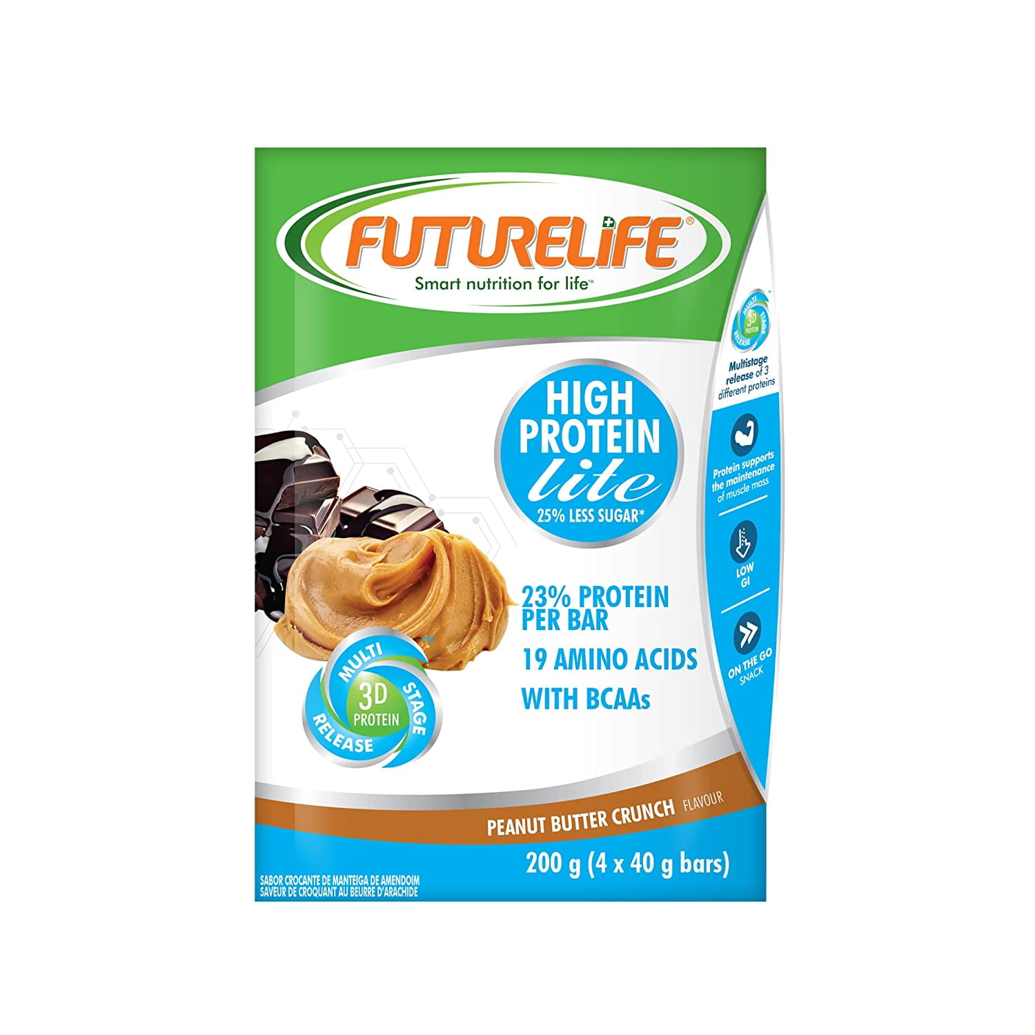 FUTURELIFE Smart Bars High Protein Peanut Butter Flavor 40g/1