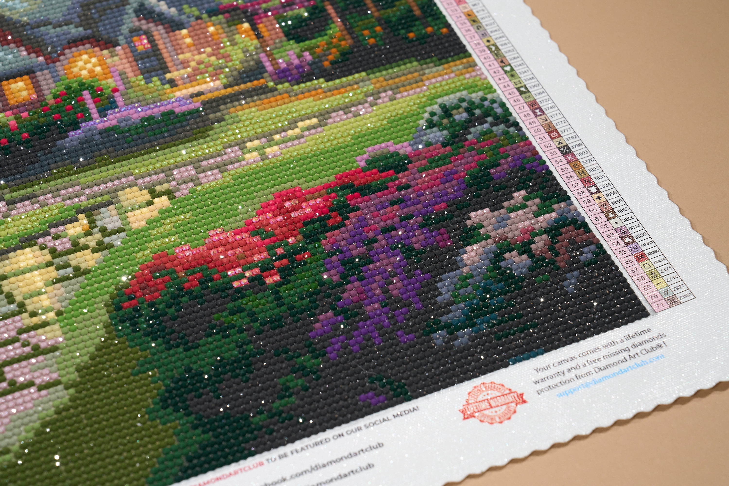 DIAMOND ART CLUB® Make a Wish Cottage Diamond Painting Kit, Fun
