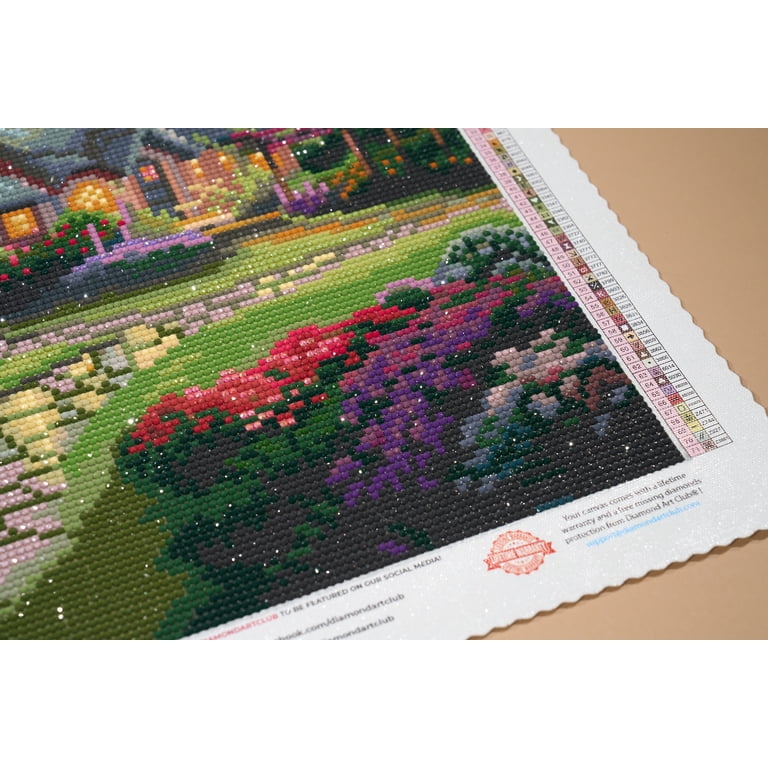 DIAMOND ART CLUB® Make a Wish Cottage Diamond Painting Kit, Fun
