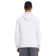 thumbnail image 3 of Yifymode Sun Shirts for Men Long Sleeve Hoodie Lightweight Fishing Shirt Athletic Rash Guards,White XL, 3 of 3