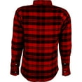 thumbnail image 2 of Highway 21 Marksman Riding Flannel Black/Red LE (Red, XXXX-Large) 4XL, 2 of 2