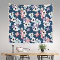thumbnail image 2 of Disketp Flowers Tapestry 60x51 InchesTapestry for Living Room Bedroom Home, 2 of 6