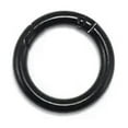 thumbnail image 6 of HOOUN 5 Pcs Candy Color O Ring Openable Keyring Keychain Ring Metal Spring Fastener-Black-41MM, 6 of 8