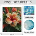 thumbnail image 3 of Diamond Art Kit for Adults, Tropical Flower With Insects Diamond Painting for Adults Beginners, DIY Diamond Art Painting Kits, 5D Diamond Painting Crafts for Home Decor 12x16 Frameless, 3 of 7