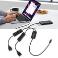 thumbnail image 2 of Type-C to USB Data Cable with Power Switches Data Cable for Quick Charging, Data Syncing Line Cord OTG Cable, 2 of 4
