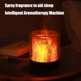 thumbnail image 2 of Humidificador de aromaterapia de 300 ml, difusor de ultrasonidos de aromaterapia con llama, luz nocturna de aromaterapia estrellada para dormitorio y oficina, 2 of 6
