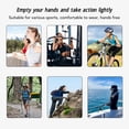 thumbnail image 3 of Fanny Pack para hombres y mujeres bolsillo grande cinturón para correr deportes ANGGREK  Otros, 3 of 8