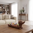 thumbnail image 4 of Eolstice Dachshund Hot Dog Serving Tray, Cute Sausage Dog Shaped Sandwich Plate, Snack Platter for Kitchen Party, Home Decor Table Serving, Fun Gift, 4 of 5