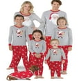 thumbnail image 1 of Christmas Family Matching Pyjamas Pajamas Set  Santa Sleepwear Nightwear, 1 of 5