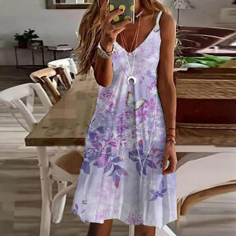 Lavender sundress womens hotsell