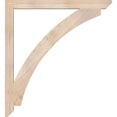thumbnail image 3 of Ekena Millwork 3 1/2"W x 44"D x 48"H Thorton Slat Smooth Bracket, Douglas Fir, 3 of 4