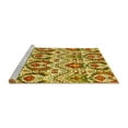 thumbnail image 2 of Ahgly Company Machine Washable Indoor Rectangle Abstract Yellow Modern Area Rugs, 4' x 6', 2 of 4