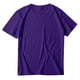 thumbnail image 4 of Gibobby Camisetas de verano para mujer Blusa manga corta con cuello redondo y estampado girasol talla grande para mujer(Morado,M), 4 of 5