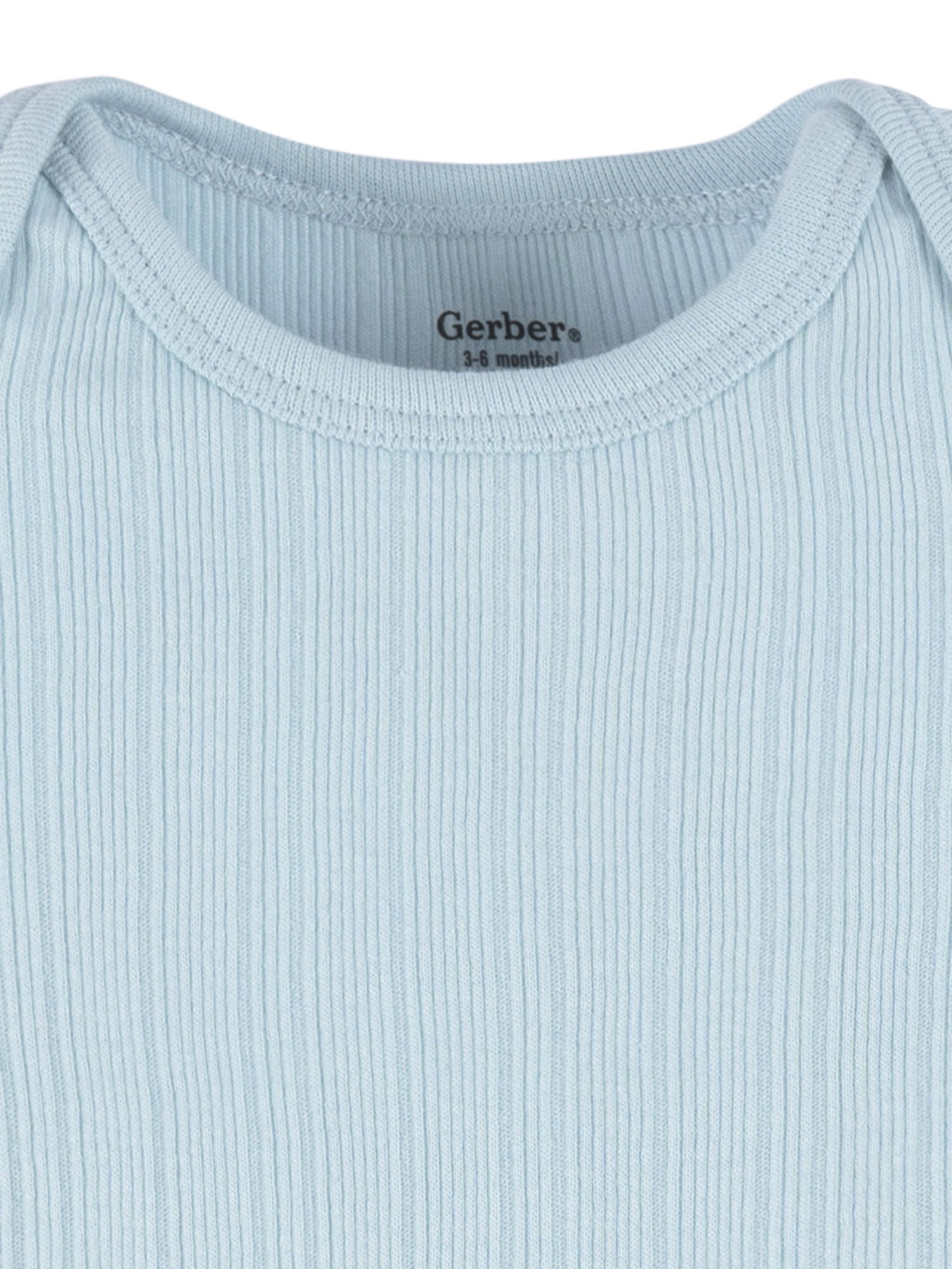 Gerber Baby Neutral Short Sleeve Onesies, 3-Pack, Sizes Newborn - 24 Months