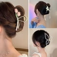 thumbnail image 6 of EKE Women’s Hair Clip Vintage Retro Back-Wear Elegant Hair Accessory with Fashion Texture, 6 of 10