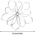 thumbnail image 5 of JASGARDE Flower Arrangement Holder, Reusable Floral Grid for Vase, Flower Arrangement Holder Flower Frog Tool Wire Arranger Twist for Vase, Flowers Stems Bouquets Plant Fixation (5 inch), 5 of 5