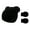 Noir, variante sur 1 Ensemble Bonnet Mitaines Bébé Oreilles Doubles Extensible Plus Épais Doux Confortable Garder au Chaud Couleur Unie Automne Hiver Nourrisson Garçons Filles Bonnet Gants pour Extérieur