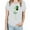 White, variant on pstuiky St Patricks Day Shirt Women, Women's Shamrocks T-Shirt Short Sleeve Round Neck Tops St Patricks Day Shirt Green s