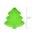 TreeShaped Plastic Cookie Tray, Green, by Holiday Time