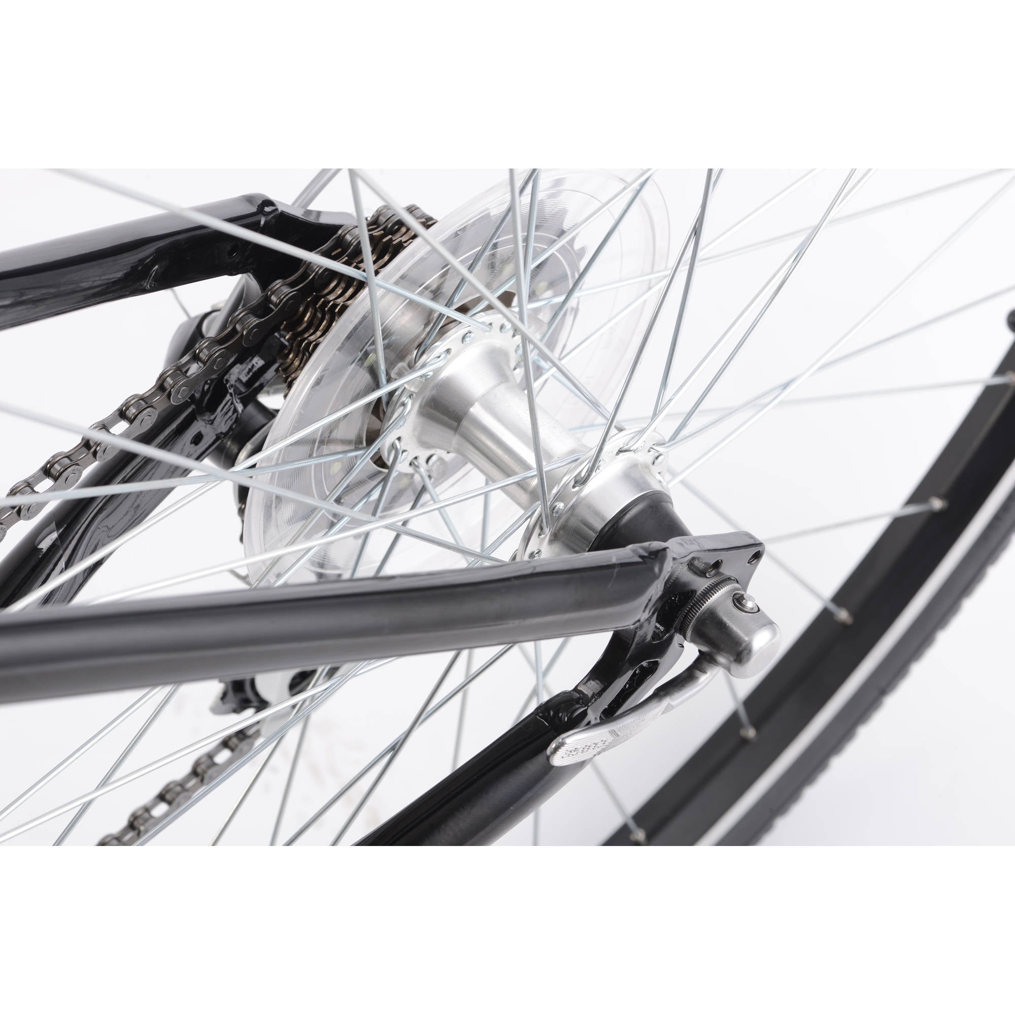 700c Northrock Sc7 Men S Comfort Bike Metallic Black Walmart Com