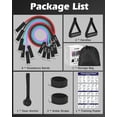 thumbnail image 6 of Zacro Resistance Bands Set, 270 lbs Heavy Exercise Resistance Bands with Handles Door Anchor for Muscle Training Stretching Workout Bands for Home Gym, 6 of 7